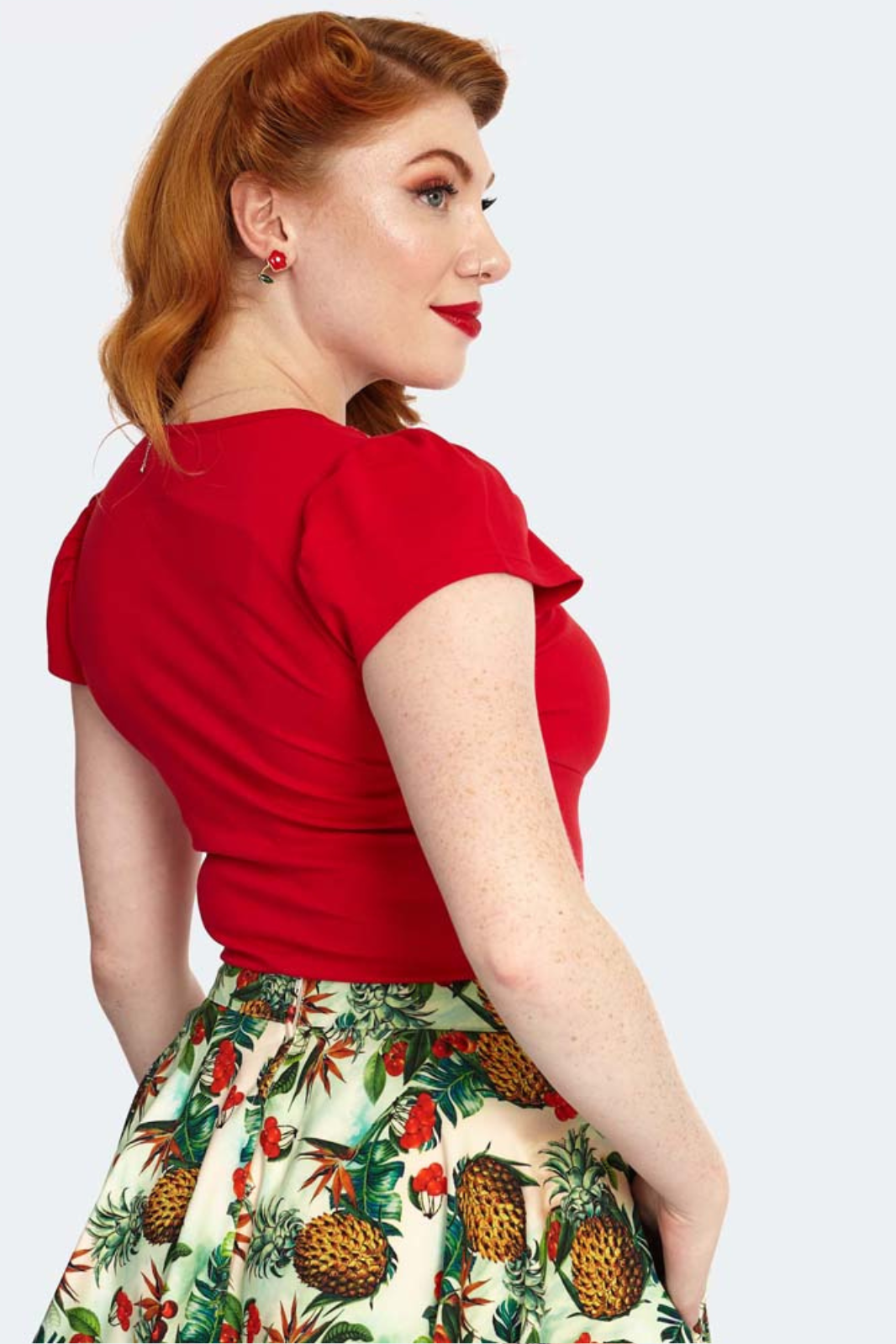 Vixen Curve Debbie Daisy Trim Top