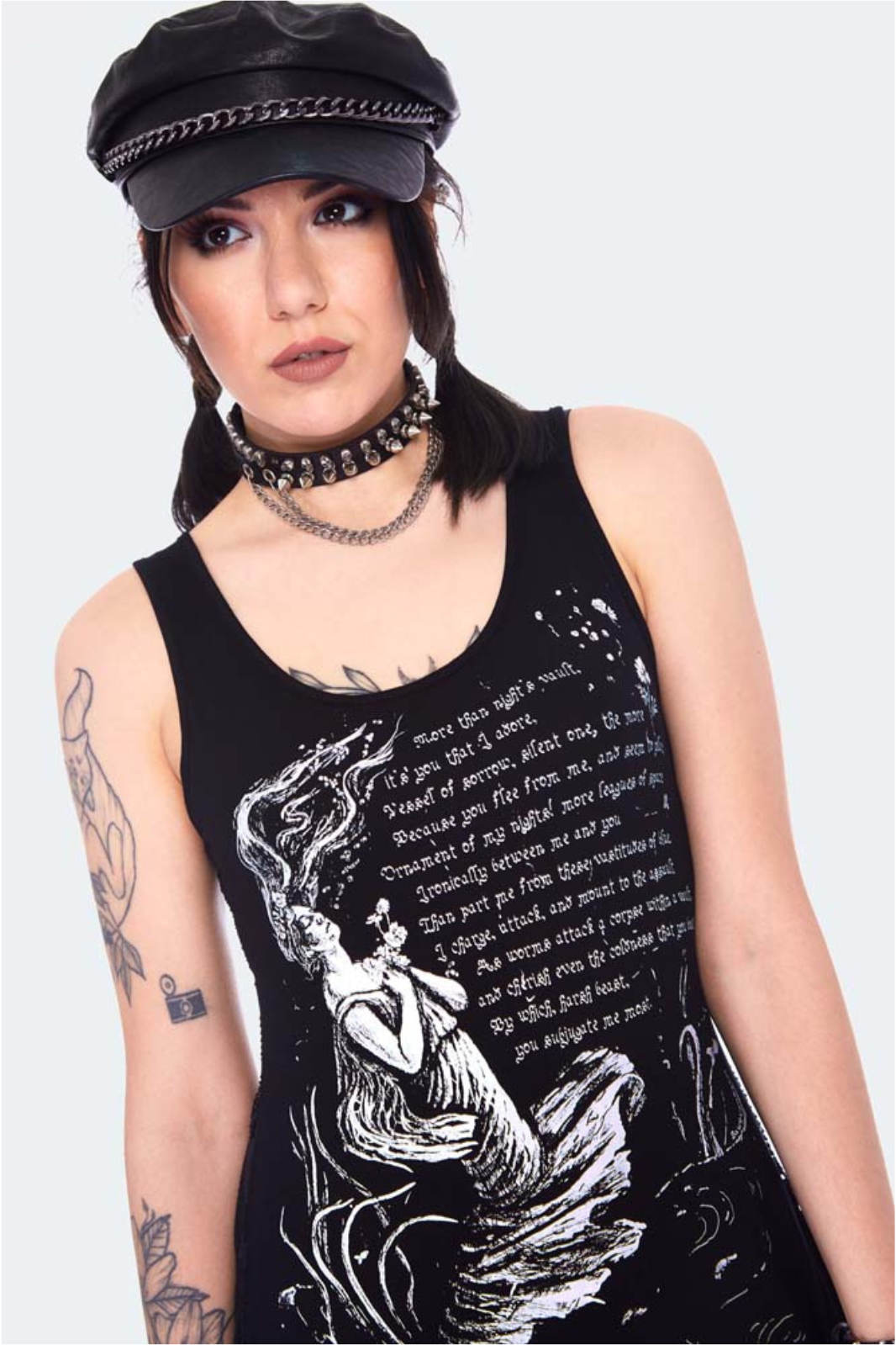Night's Vault Sleeveless Top