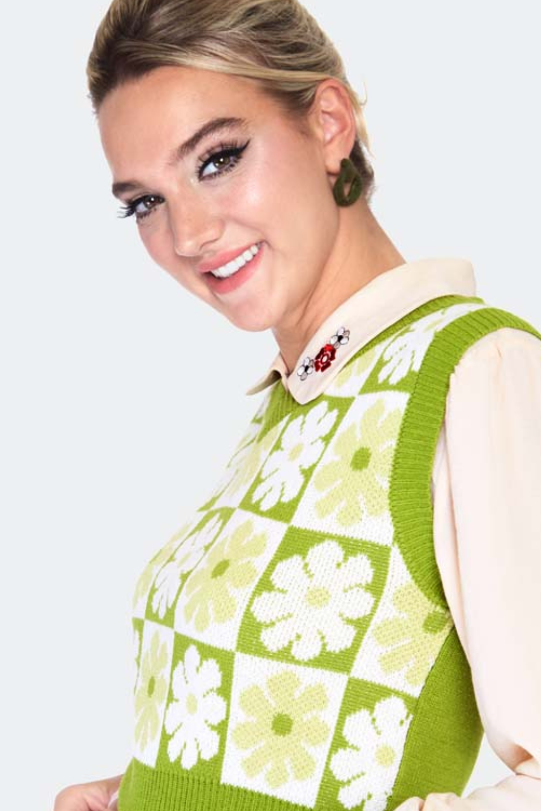 Daisy Crochet Vest