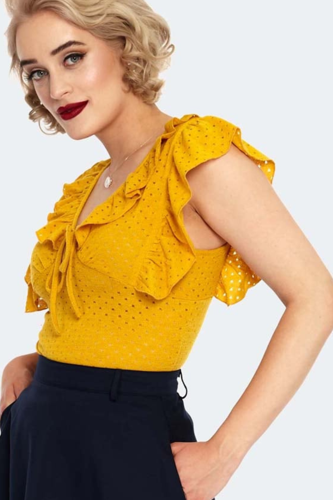 Louis Retro Yellow Top
