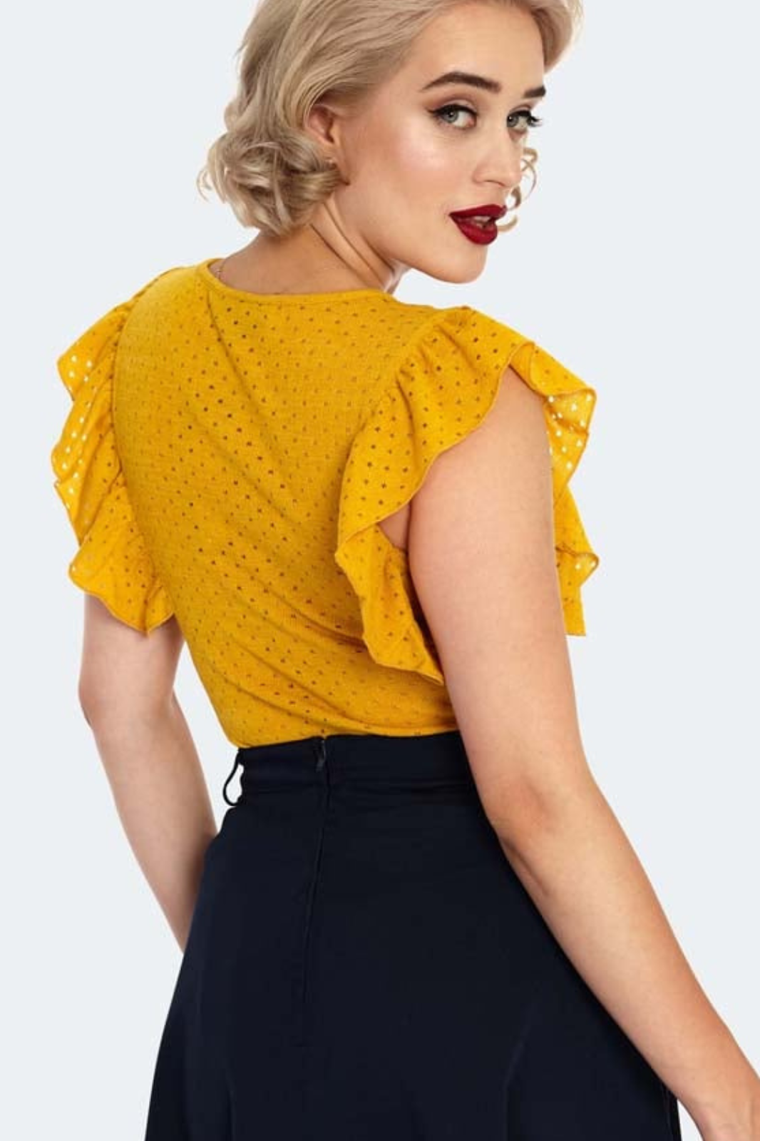 Louis Retro Yellow Top