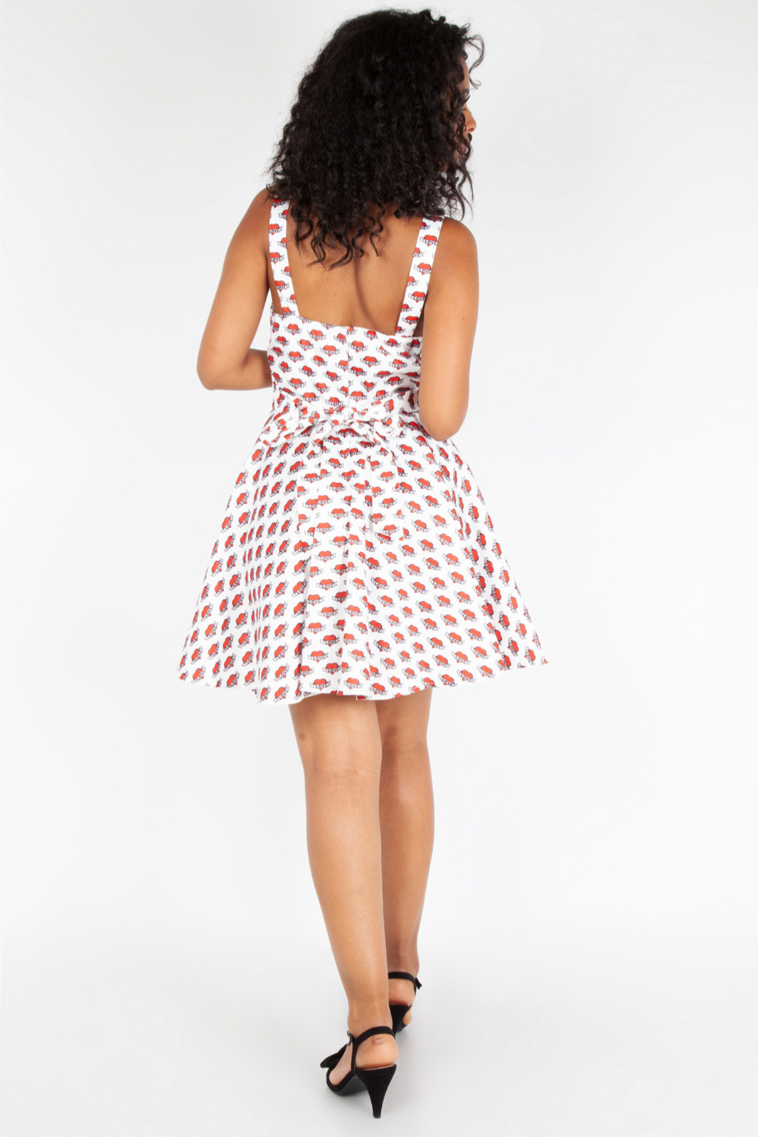 Heart Mini Flare Dress