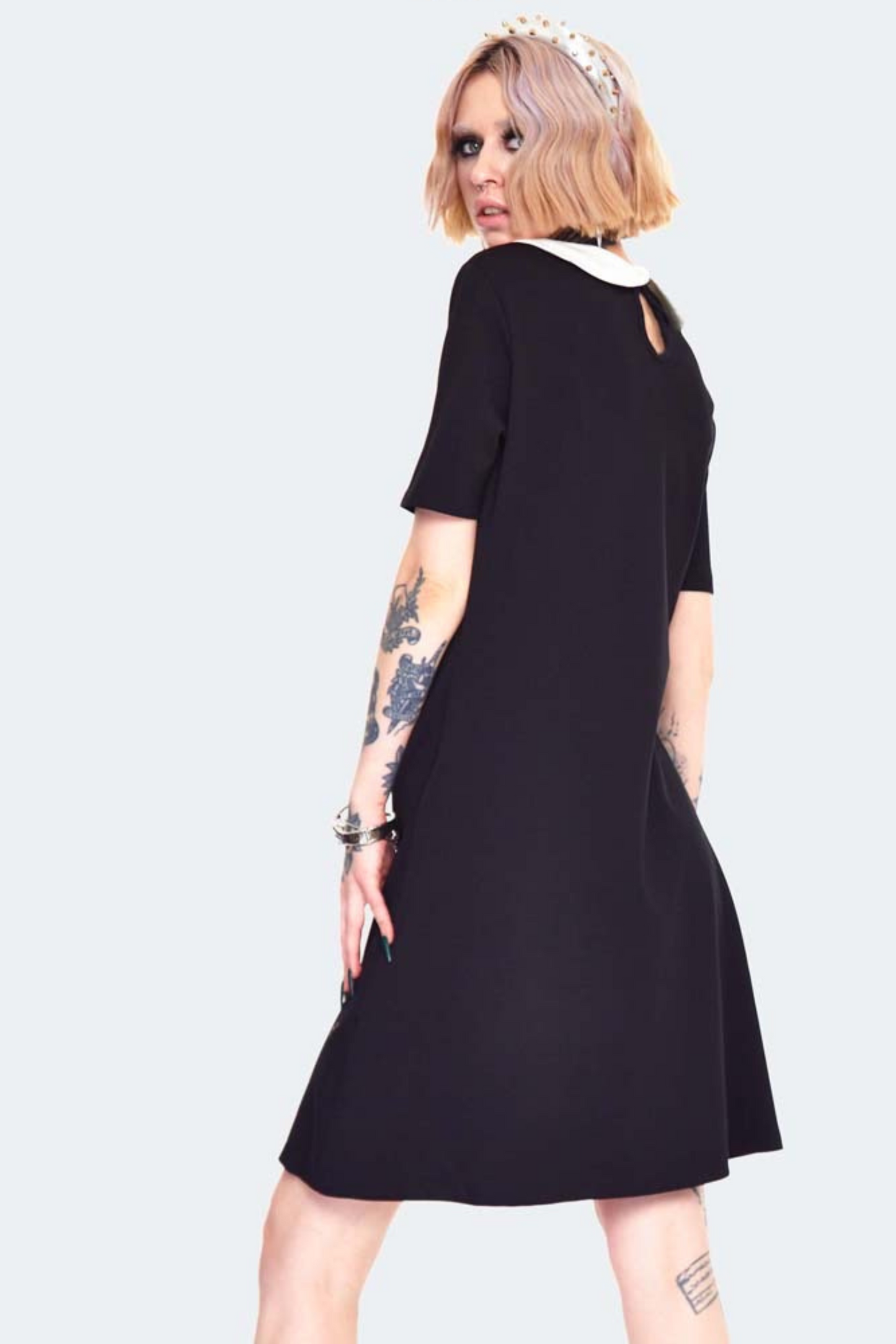 Sleeping Beauty Collar Dress