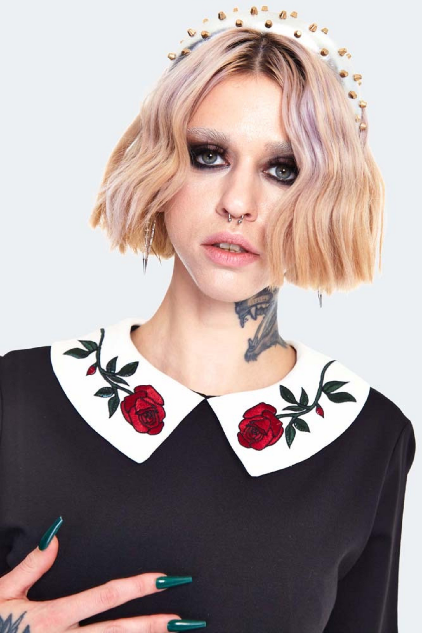Sleeping Beauty Collar Dress