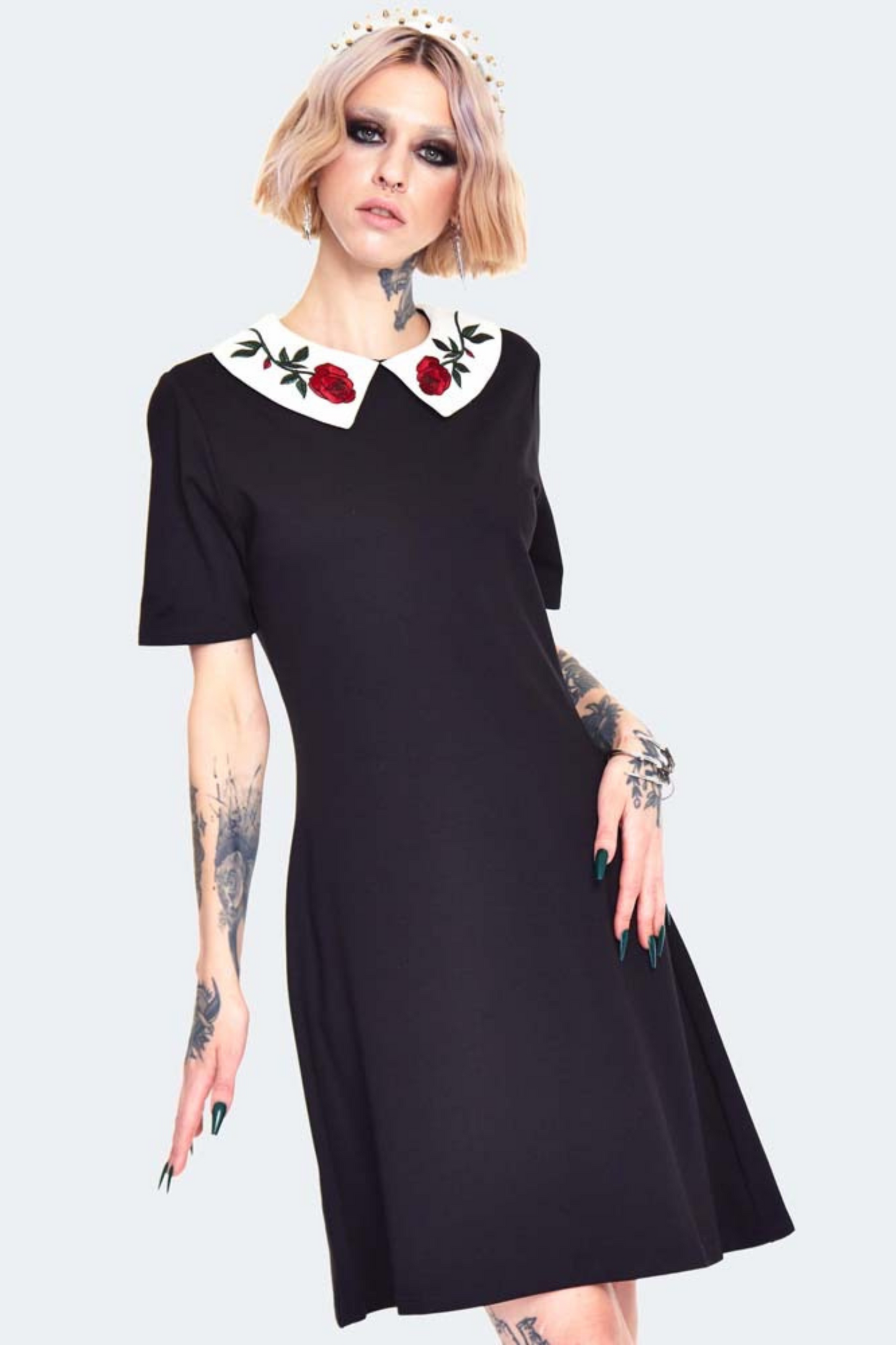Sleeping Beauty Collar Dress