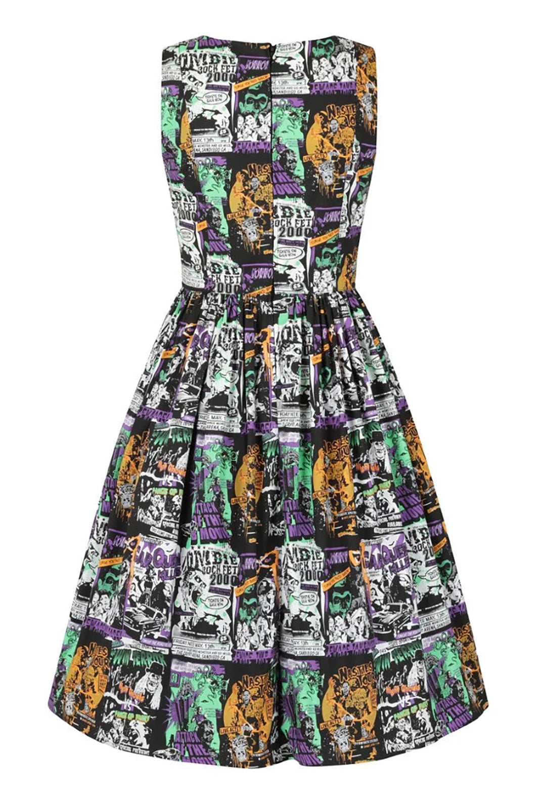 Be Afraid 50s Dress