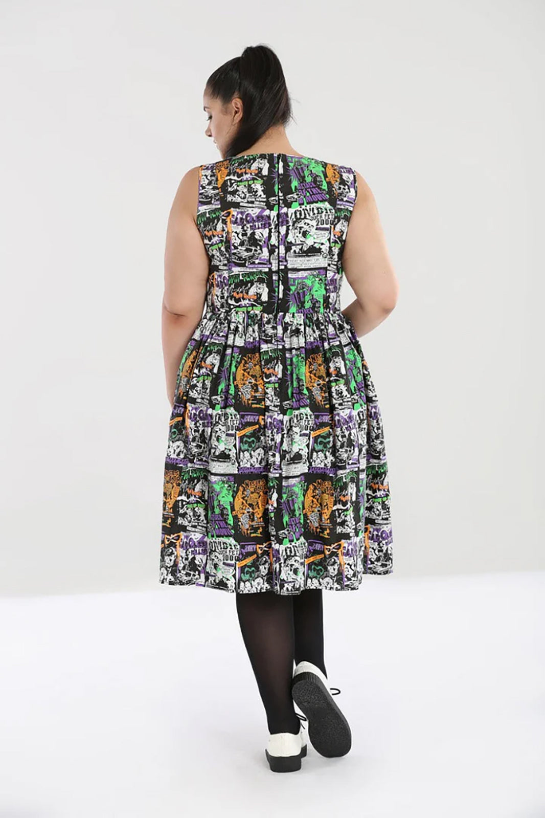 Be Afraid 50s Dress