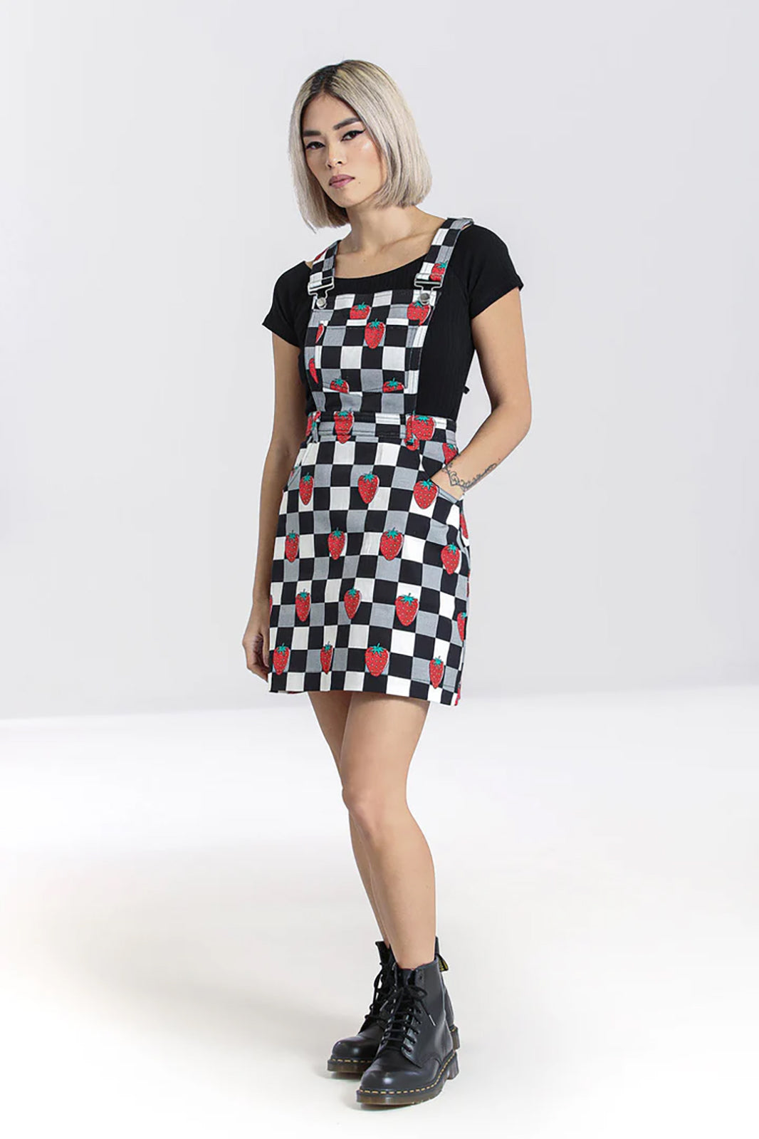 Ginberry Pinafore Dress