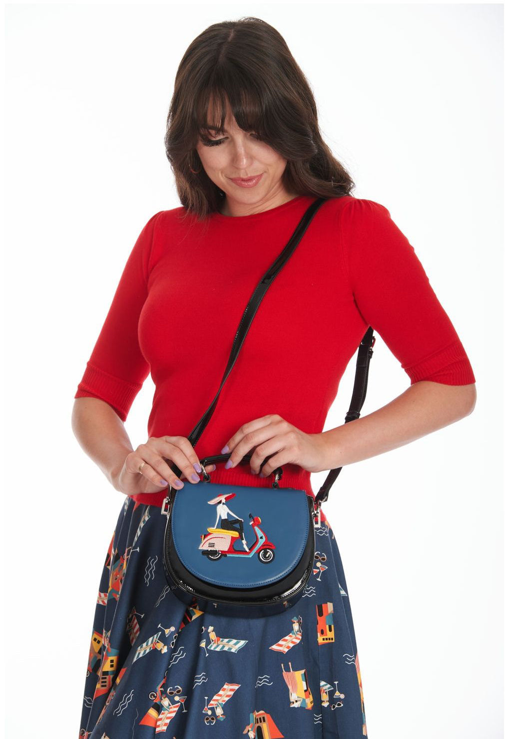 Portifino Handbag Navy