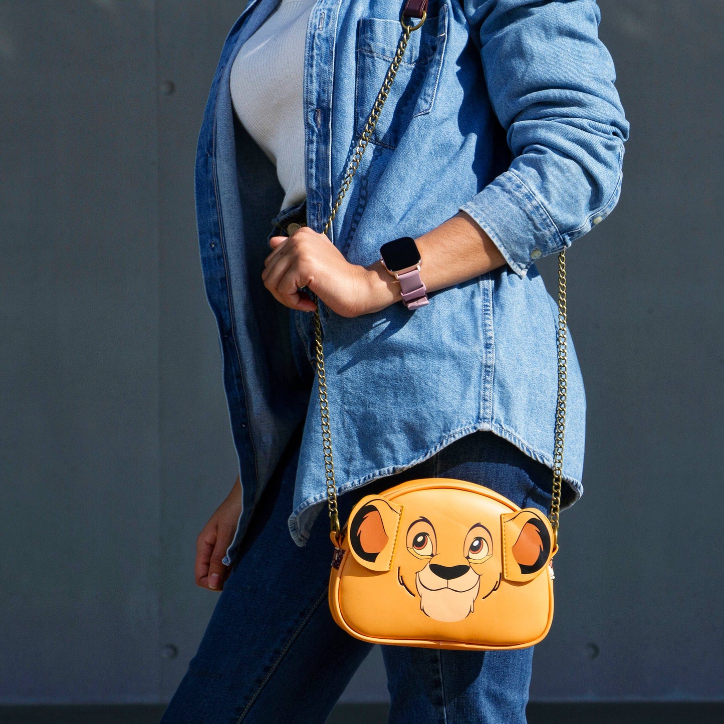 Lion King Face-Heady Shoulder Bag