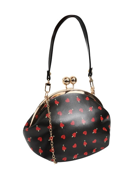 Elegant Heart Polka Bag