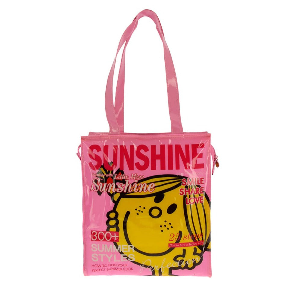 Little Miss Sunshine Plastic Tote Shopper Bag