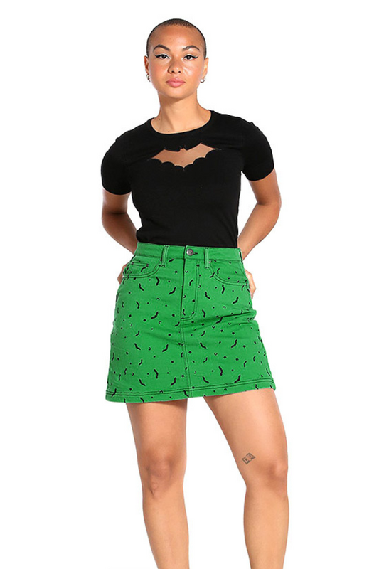 Bat Mini Skirt