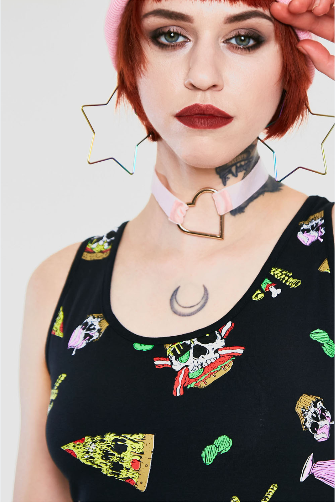 Twitsted Fast Food Cut Out Dress