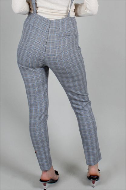 Barbara Cigarette Trousers With Suspenders