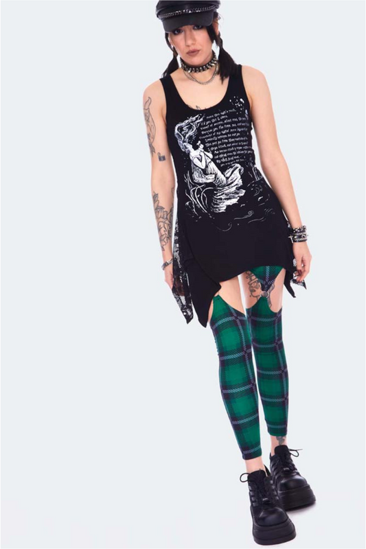 Night's Vault Sleeveless Top