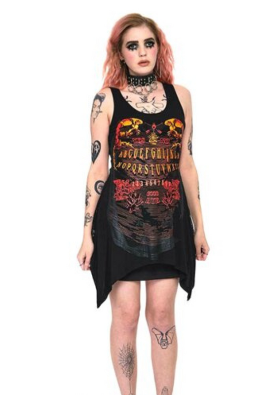 Jawbreaker Vintage Ouija Board Sleeveless Vest Top