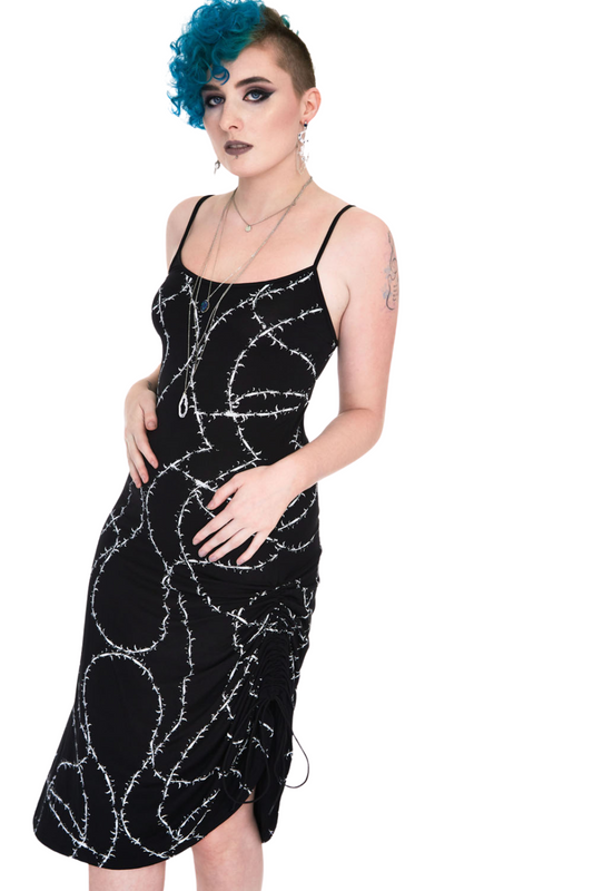 Thorn In My Side Midi Slip Dress