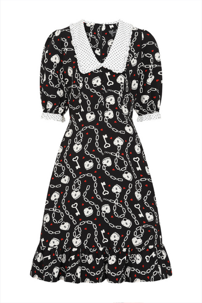 Heart Lock Mid Dress