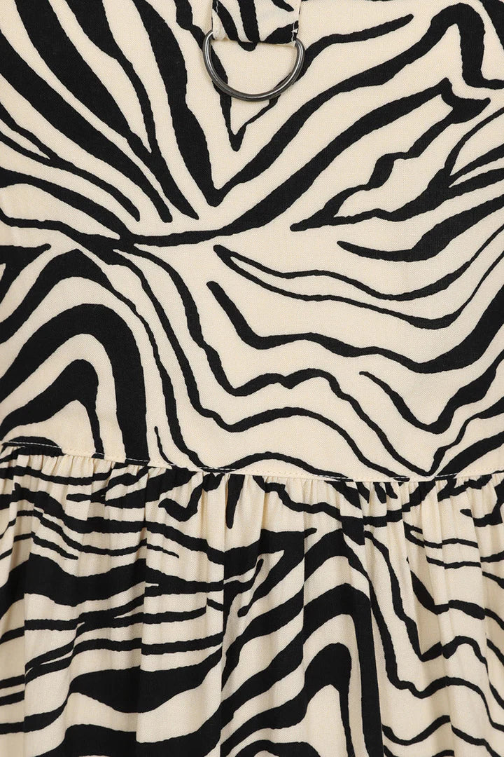 Zebra Maxi Dress