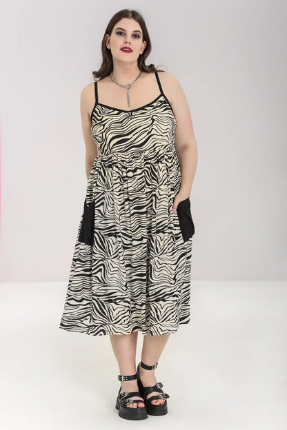 Zebra Maxi Dress