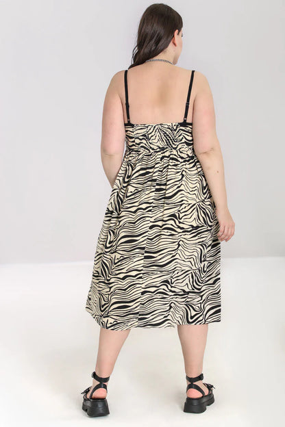 Zebra Maxi Dress